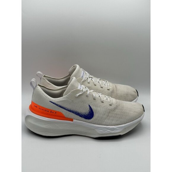 Nike ZoomX Invincible Run 3 Shoes Mens Size 11 White Running Sneakers HJ6653-900
